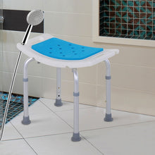 Adjustable Bath Stool, 6-Level, Non-Slip, Shower Chair with Hole, for Pregnant, Elderly, Injured by C-Mobility