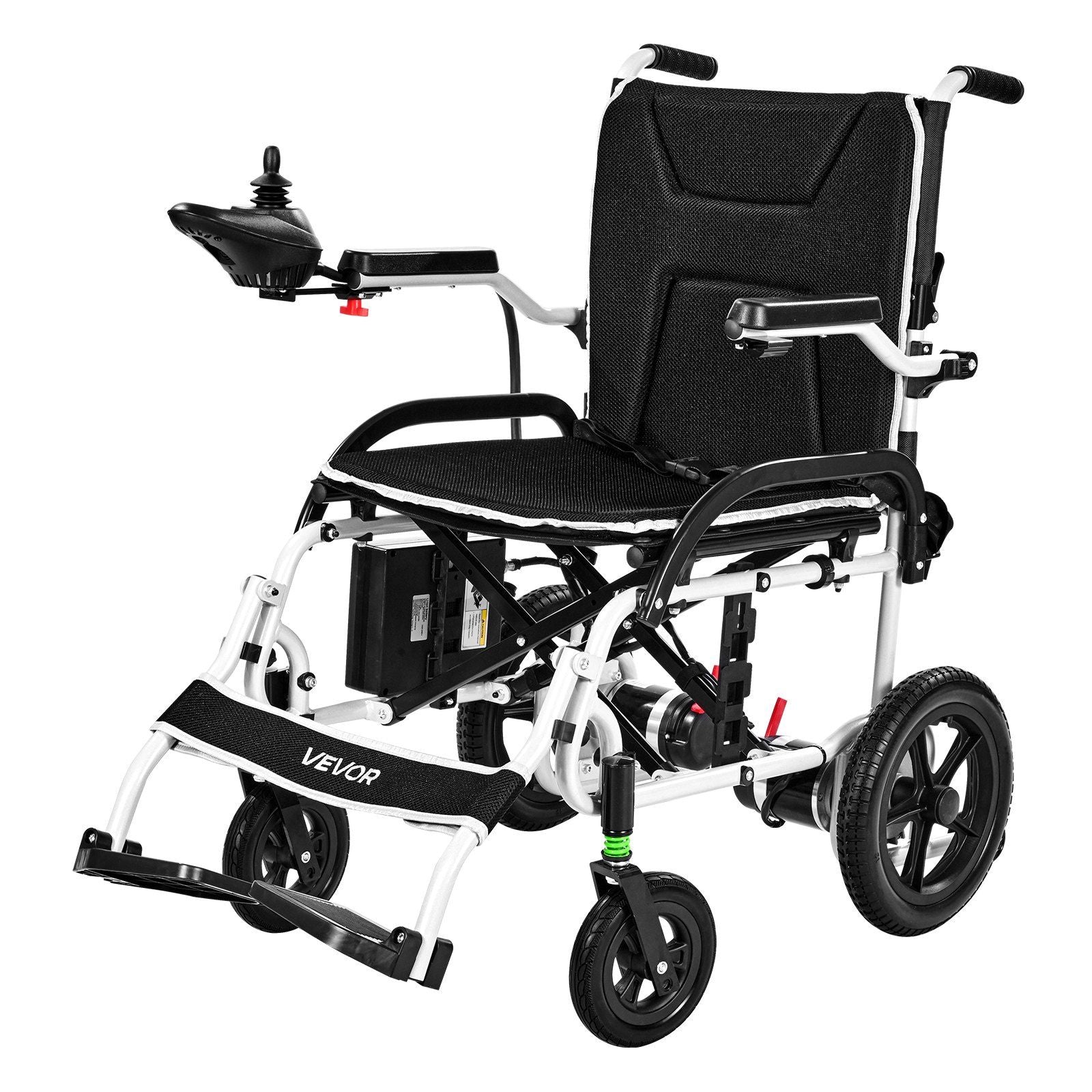 Foldable Electric Wheelchair 220 lb Capacity 12 Mile Range by C-Mobility