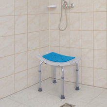 Adjustable Bath Stool, 6-Level, Non-Slip, Shower Chair with Hole, for Pregnant, Elderly, Injured by C-Mobility