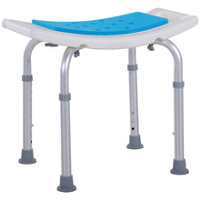 Adjustable Bath Stool, 6-Level, Non-Slip, Shower Chair with Hole, for Pregnant, Elderly, Injured by C-Mobility