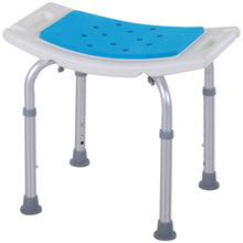 Adjustable Bath Stool, 6-Level, Non-Slip, Shower Chair with Hole, for Pregnant, Elderly, Injured by C-Mobility
